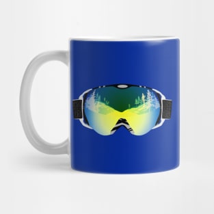 Ski goggles Mug